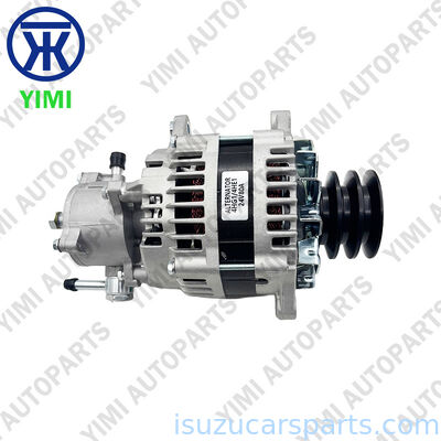 Ποιότητα Εναλλάκτης 24V 80A 8-97351574-0 8973515740 Για ISUZU NKR/NPR/NQR 4HK1T/4HE1/4HG1 — Τροχαλία OEM βαρέως τύπου 3 αυλακώσεων Εργοστάσιο